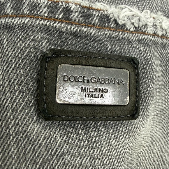 DOLCE & GABBANA | Gray washed denim - Picture 4 of 13